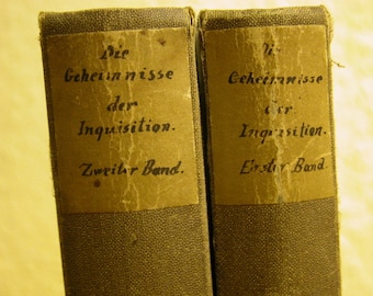 Die Geheimnisse der Inquisitioin,Leipzig 1845