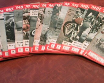 25 Ausgaben - Das Motorrad - Jahrgang 1962 ,