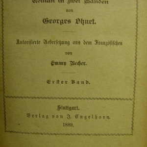 3 Bände Engelhorns Roman-Bibliothek 1898 Bild 4