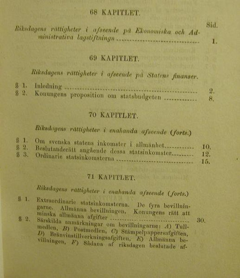 Sveriges Statsföfattings-Rätt. 1883-1884 image 2