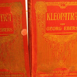 Kleopatra,historischer Roman in 2 Bänden 1907 Bild 1