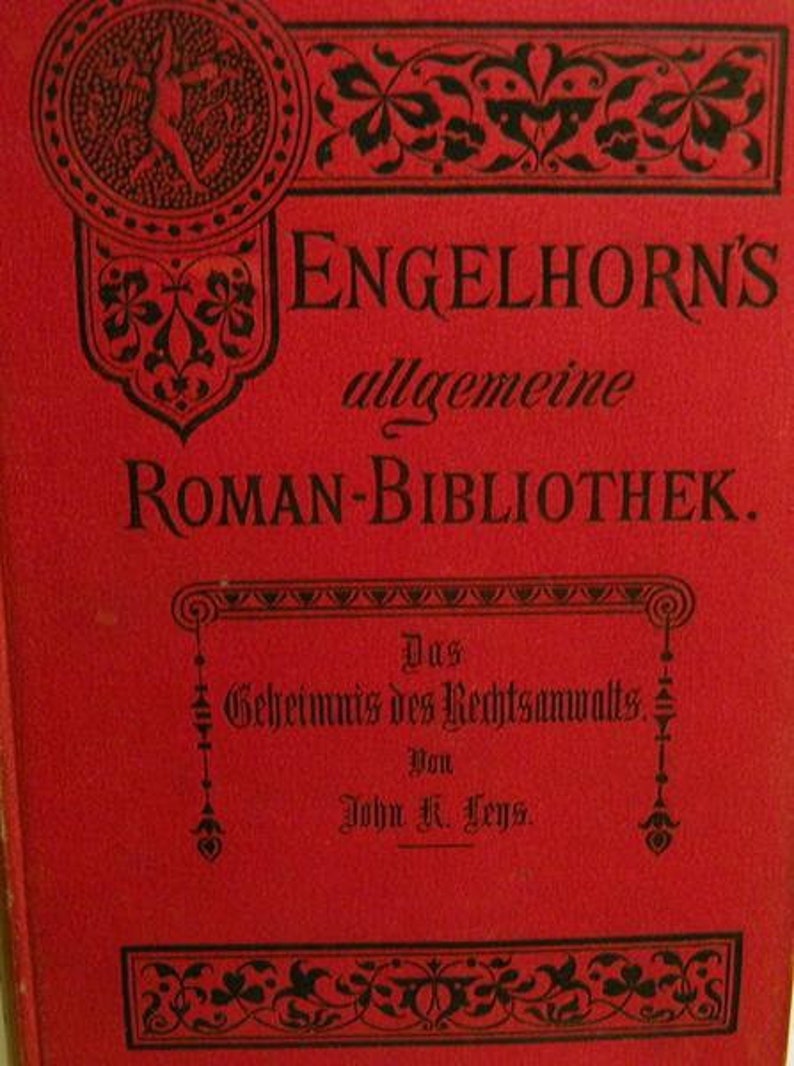3 Bände Engelhorns Roman-Bibliothek 1898 Bild 1