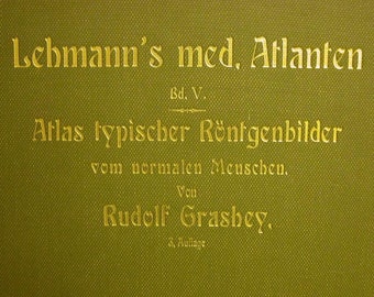 Lehmanns med. Atlanten Bd. V.   1917