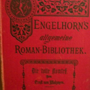 3 Bände Engelhorns Roman-Bibliothek 1898 Bild 3