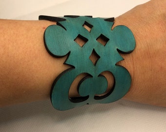 Laser cut bracelet