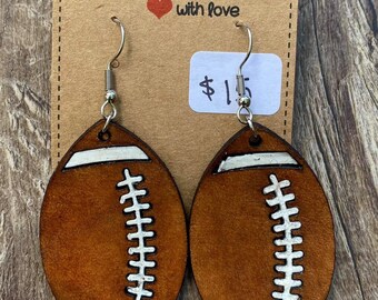 Football Earrings