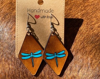 Leather Earrings