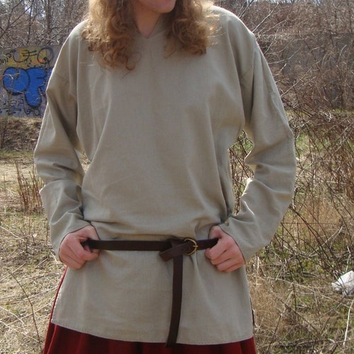Men's Linen Shirt Birka Historical Pattern for Viking - Etsy
