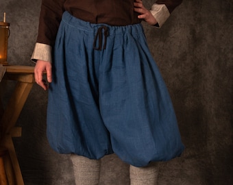 Early Medieval Viking Pasbyxor Linen Baggy Pants/trousers Based on  Historical Pattern for Viking and Slavs Reenactors, Viking Man Costume 