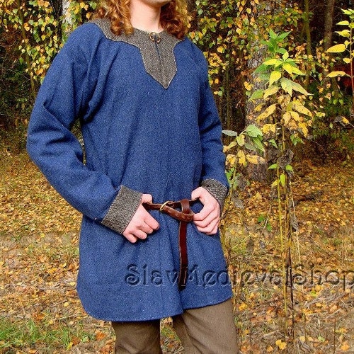 Early Medieval Scandinavian Viking Wool Coat - Etsy