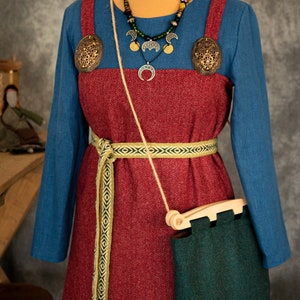 SIGRID Early Medieval Scandinavian Viking Woman Costume With Wide Linen ...