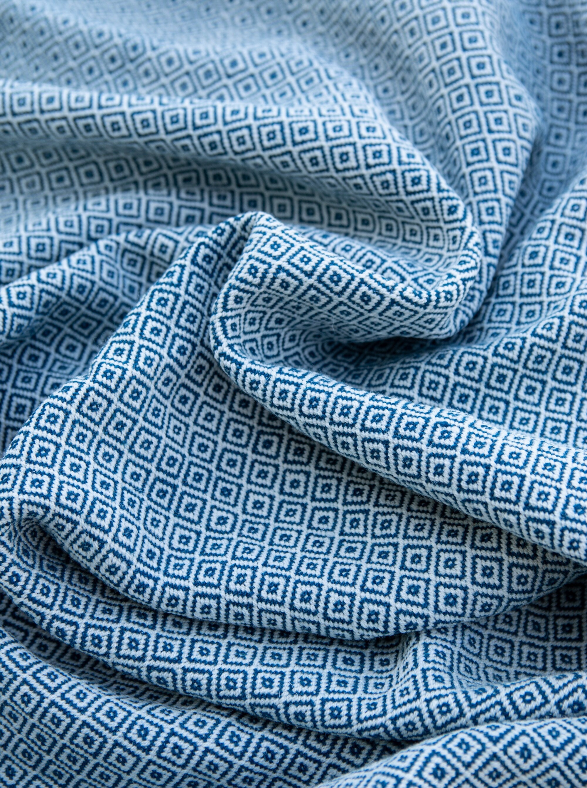 Merino Wool Fabric 240 gsm Wool Fabric By The Yard Stretch Rib Knit Hiking  Outdoor Natural Fabric Sewing Clothes -Blue MW045W