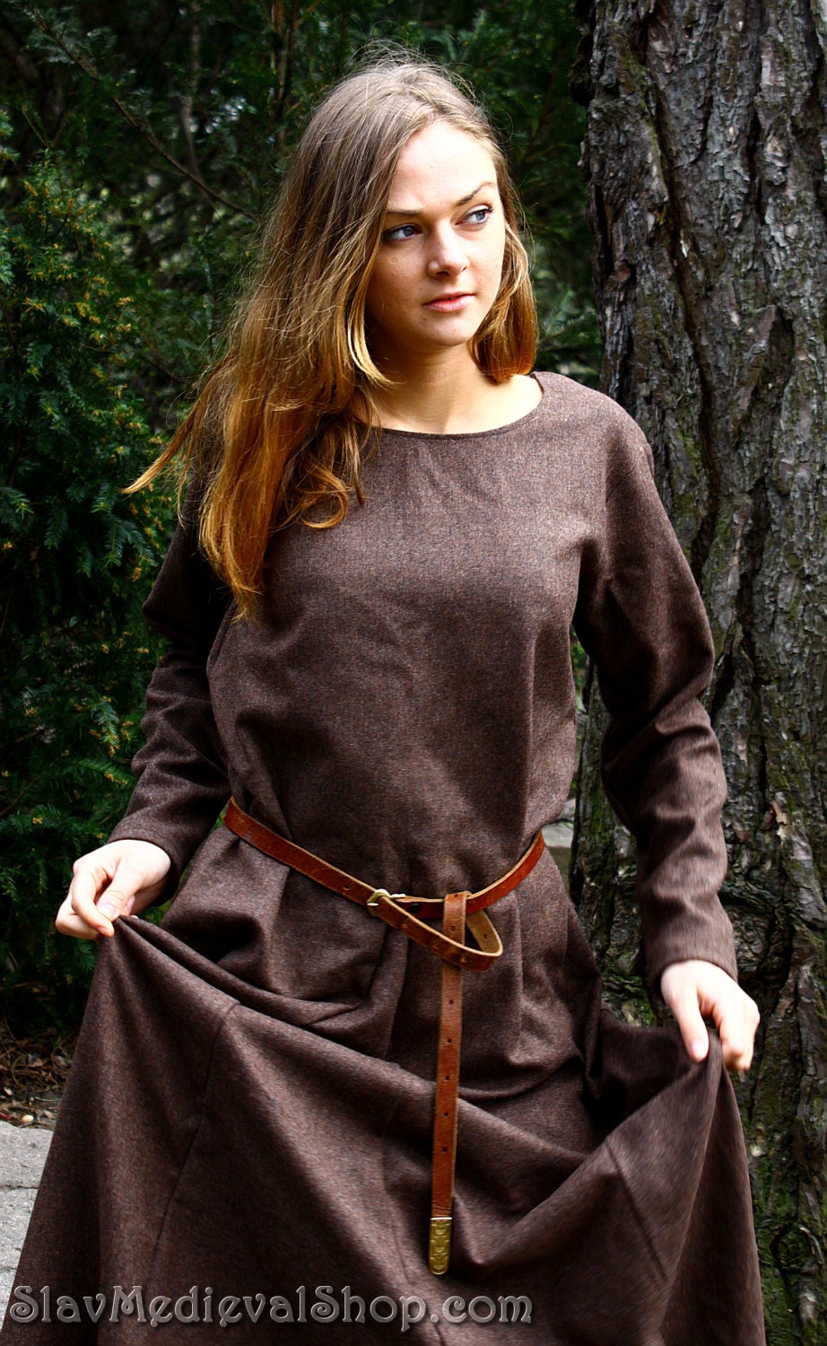 Young Nun Medieval Wool Cotte of 13th Century for Viking - Etsy Canada