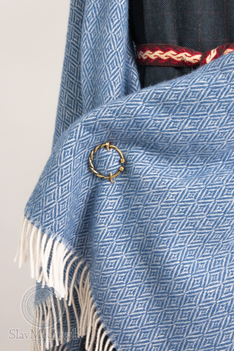 Wool Blanket Diamond Twill Weave King Sizeviking Cloak 100 Etsy