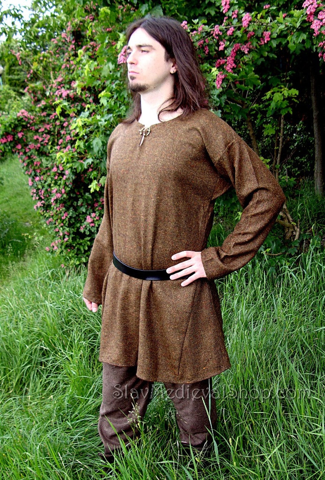 Early Medieval wool Birka tunic for Viking man and Viking - Etsy 日本