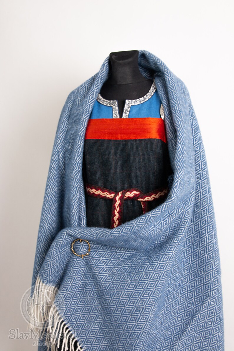 Wool Blanket Diamond Twill Weave King Sizeviking Cloak 100 Etsy