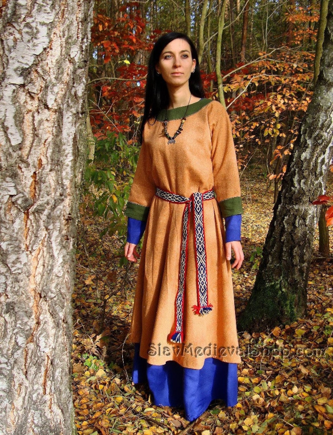 Early Medieval Viking Wool T-tunic Dress Based on Hedeby - Etsy