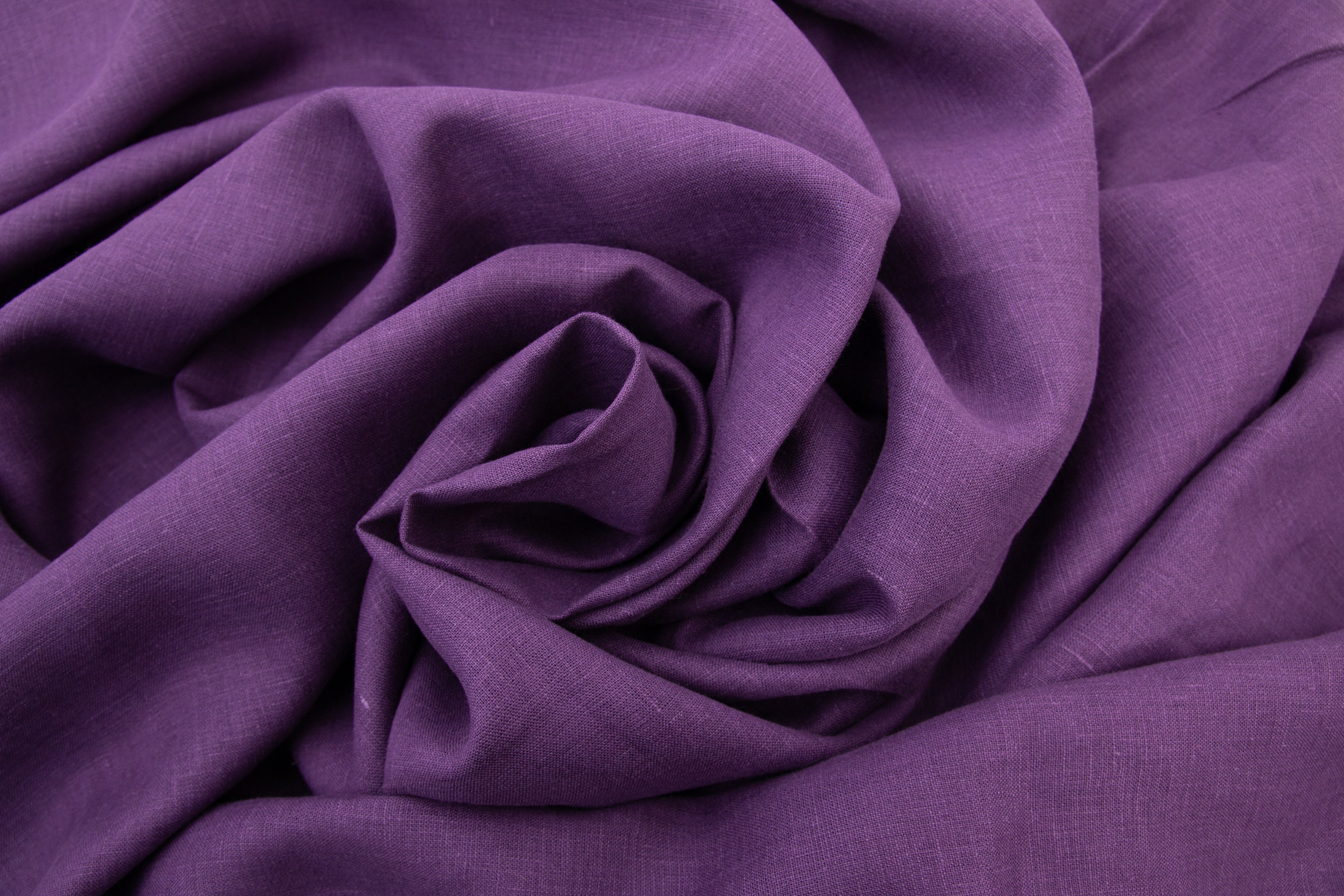 Purple Silk Linen Fabric,shiny Linen Blend Fabric,light Weight