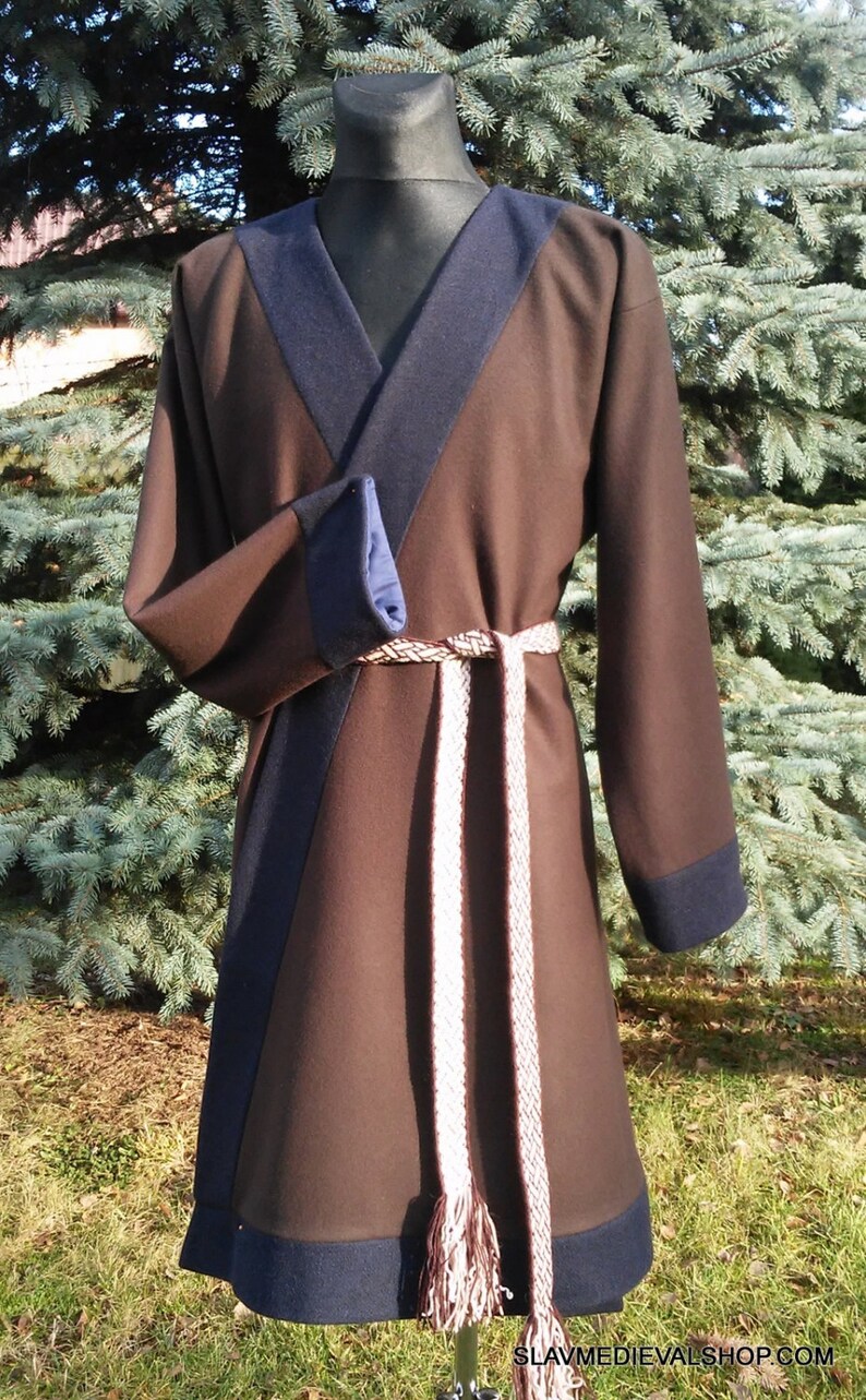 Early Medieval Scandinavian coat Klappenrock Viking coat Etsy