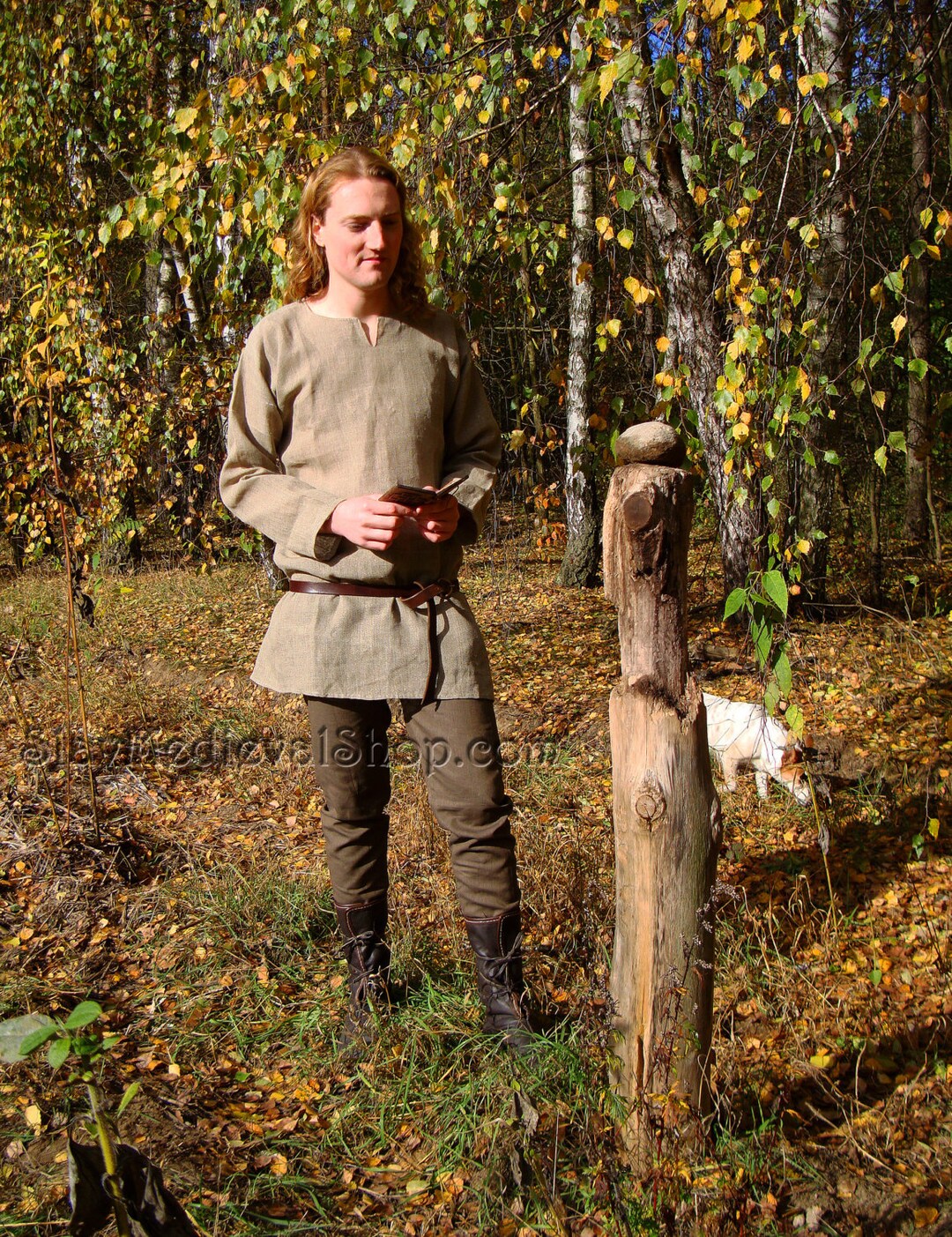 Basic Early Medieval Linen Pants/trousers for Viking and Slavic  Reenactment, Middle Ages Cosplay, SCA LARP -  Canada