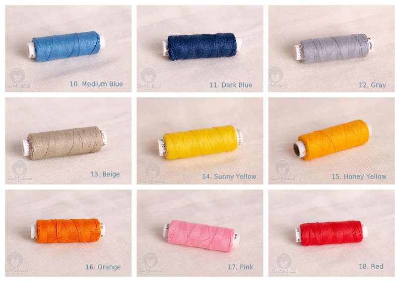 Linen Thread 100 linen Best for hand sewing spools of Etsy