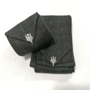 IN STOCK | Early Medieval Wool Leg Wraps with Bronze Hooks, Historical Ankle Wraps Winningas, Viking Puttees for Reenactment and LARP
