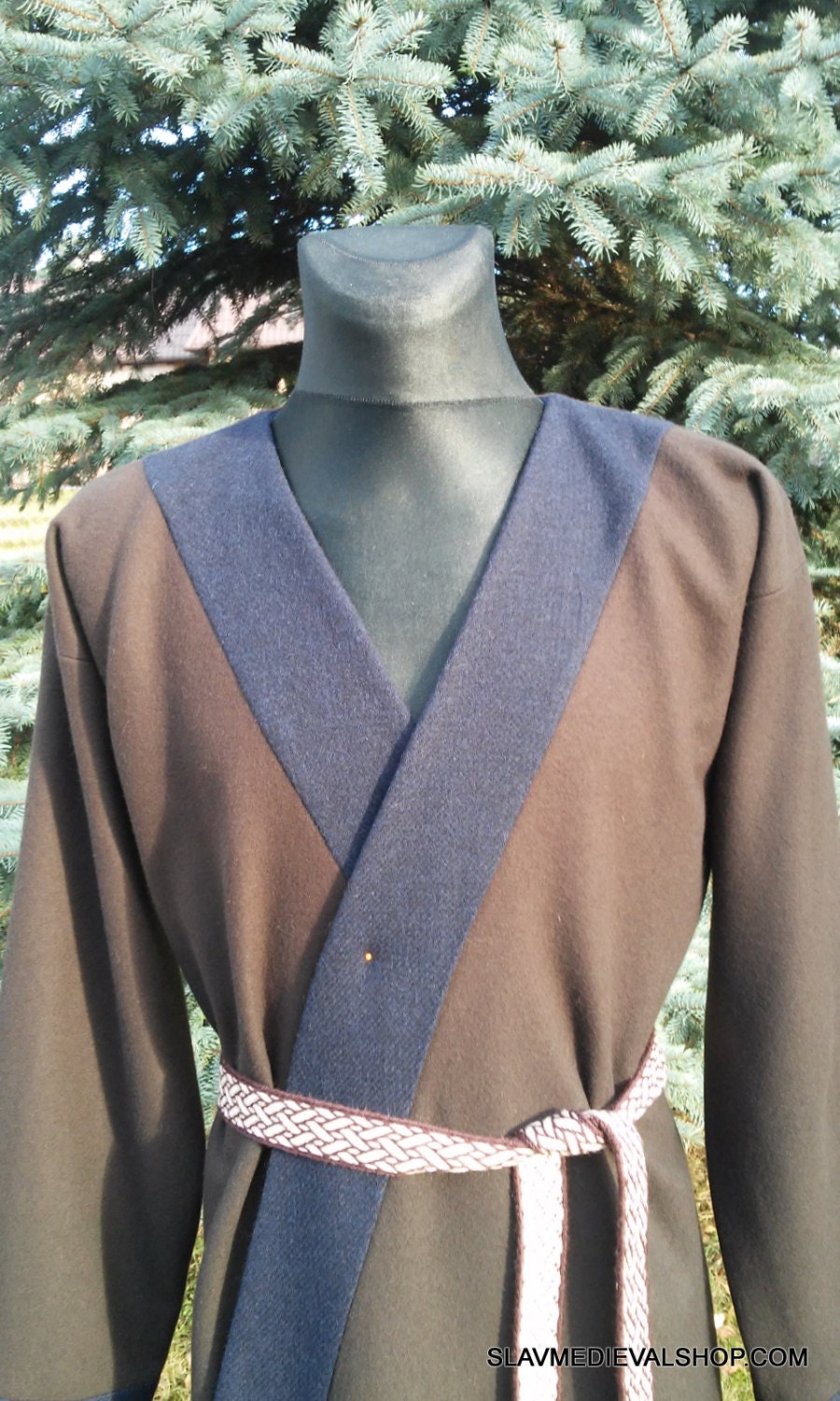 Early Medieval Scandinavian coat Klappenrock Viking coat Etsy