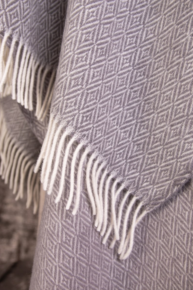 Wool blanket diamond twill weave King SIZEViking cloak 100 Etsy