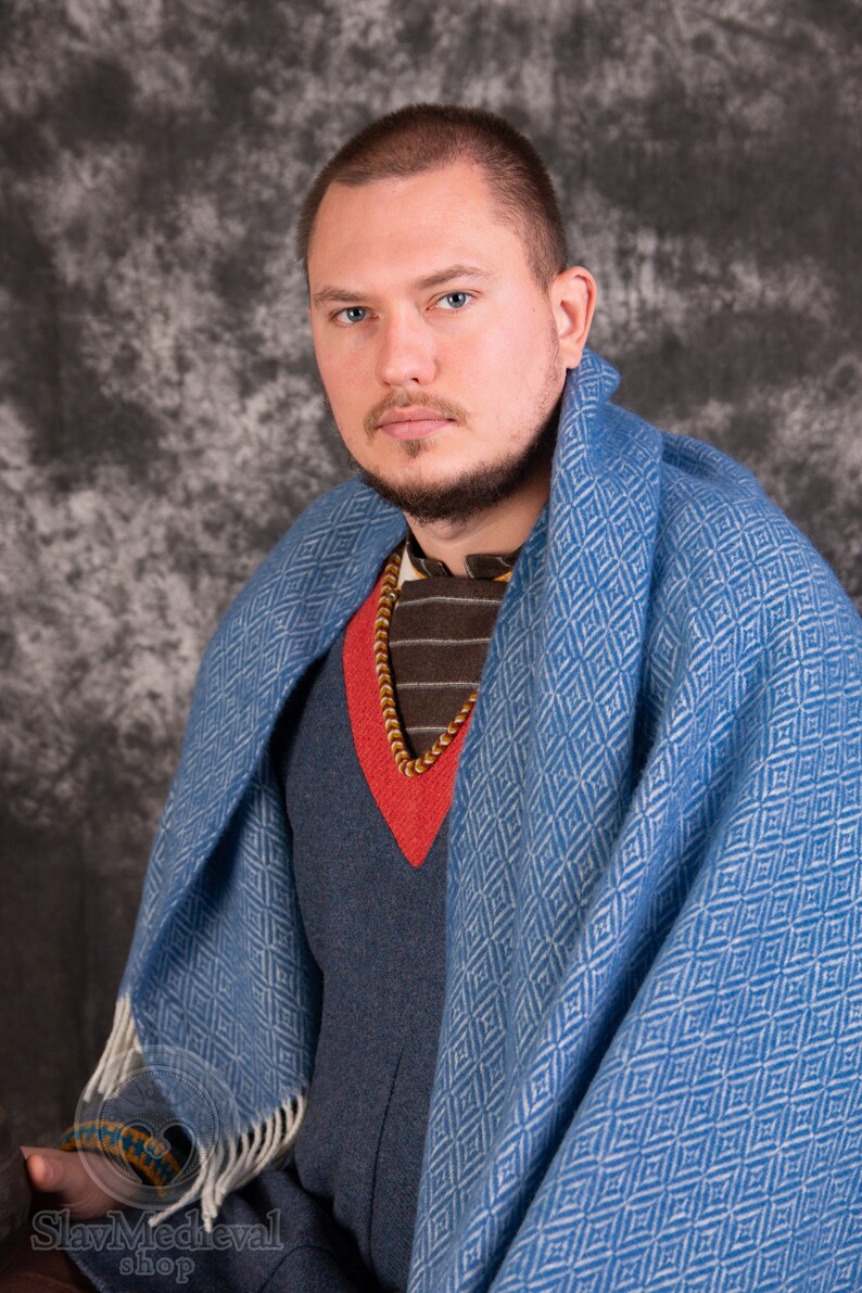 Wool Blanket Diamond Twill King SIZE Viking Cloak 100 Etsy
