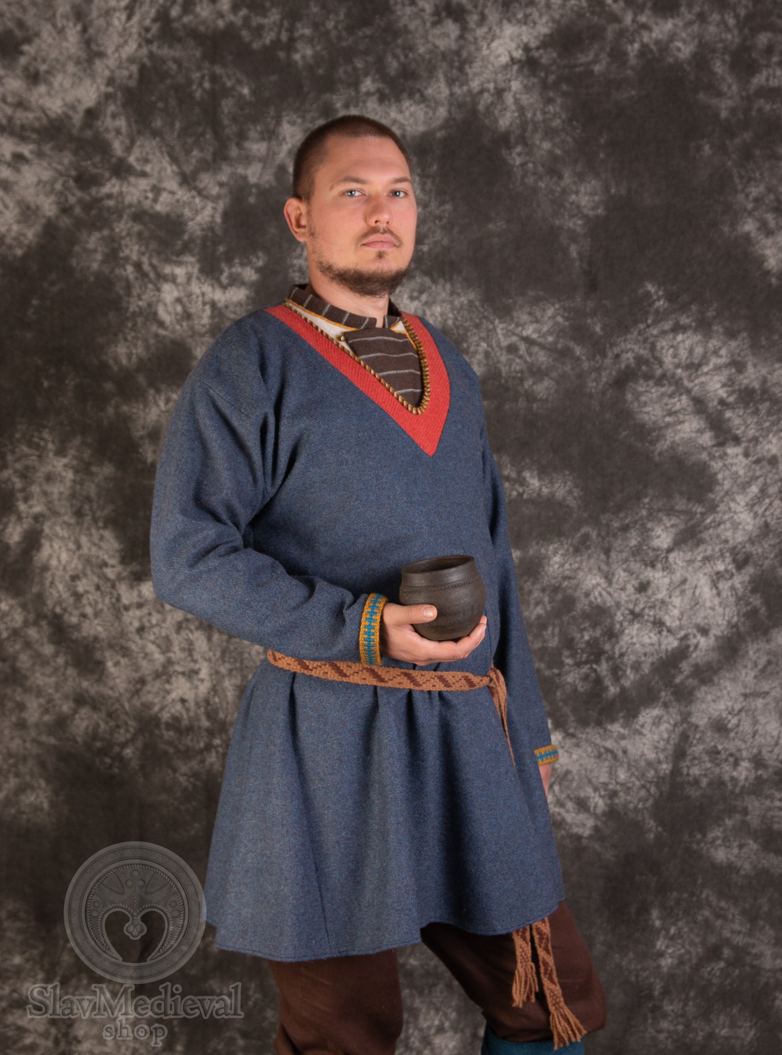 Medieval Skjoldehamn tunic and shirt set of clothes Viking | Etsy