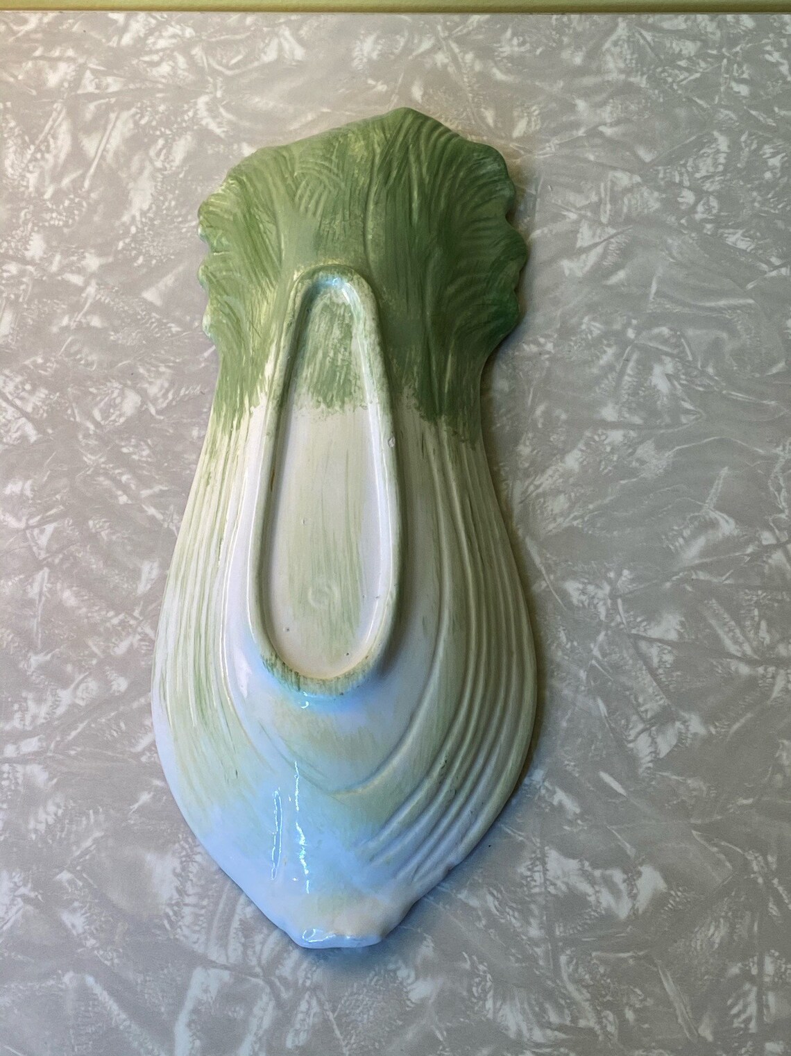 Ceramic Celery Shaped Dish Made in Japan// Hand Painted Celery Etsy