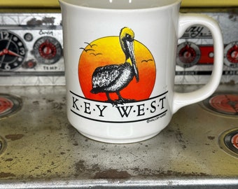 Vintage Keywest Florida Souviner Mug