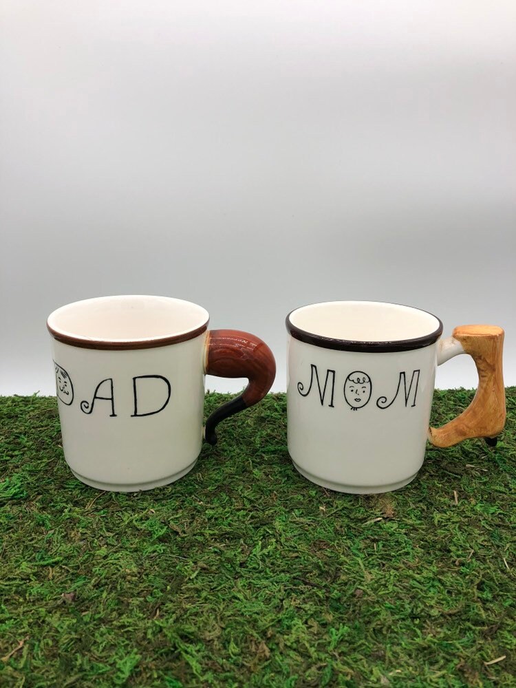 Mom and Dad Est Established Matching - Coffee Mug - New Parents – Bossy Girl Designs