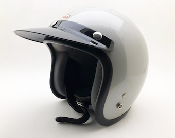 Vintage Arthur Fulmer AF40 Motorcycle Helmet | 1970s Café Racer