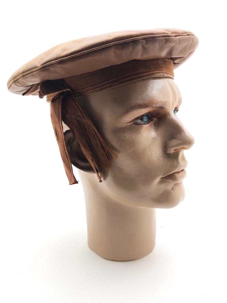 VINCENT deKOVEN ? AUTHENTIC MINK PILL BOX HAT 1930s Brown Beret - Etsy Singapore main image 3