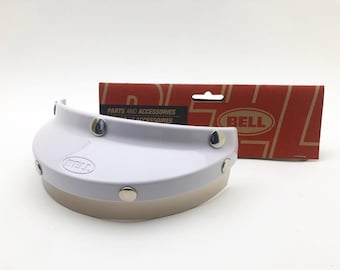 BELL 520 aangepast vizierpiekhelm Custom 500 TX Magnum Vintage - witte kleur