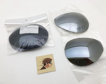 LOT 2 Paar x Neue Italienische Nannini GLÄSER Brille für TT Modell Silver Mirror