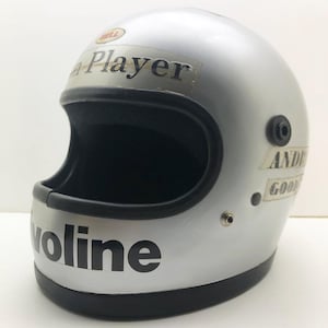 bell 1976 helmet James Hunt F1 Replica | Full Scale 1:1 STAR CLASSIC VINTAGE WHITE XLG(61 What model is this vintage