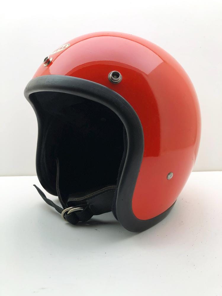 Bell Vintage Motorcycle Helmet - Etsy
