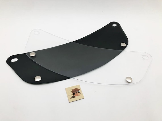 New Bell Star 70's REPLACEMENT VISOR SHIELD Vintage Helmet Classic