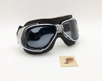 Italienische Brille Nannini Brown Rider Rider Car Classic Rider