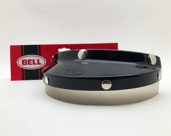 BELL 520 Helm Custom 500 TX Magnum Vintage - Schwarz/Rauchfarbe
