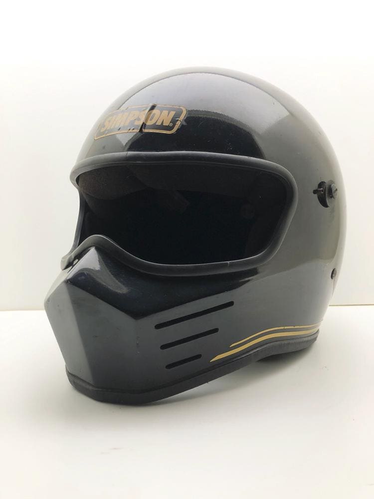 bandit sa snell motorcycle helmet Simpson OB3UNKXS - Outlaw 3.0 - Unknown Industries hell stunt crew Vintage Simpson Bandit Motorcycle Classic