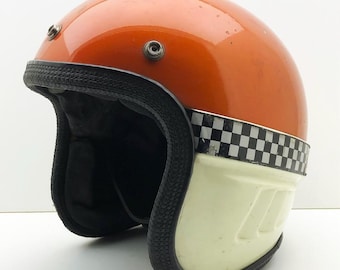 Vintage SHOEI 60’s 70’s Open Face Classic Motorcycle Helmet