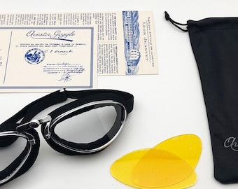 Nuevas gafas AVIATOR 4600 L. Jeantet Classic Moto Coche Cromado Metal