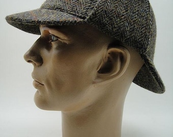 Genuine Wool Lock & Co Hatters Tweed Deerstalker Hat in Lovely