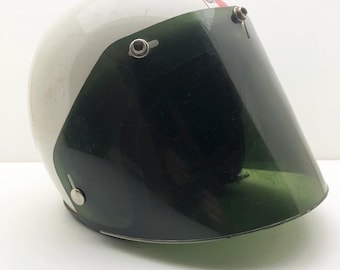 Vintage Arthur Fulmer AF40 Motorcycle Helmet | 1970s Café Racer