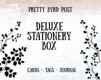 Deluxe Stationery Box - Stationery Box