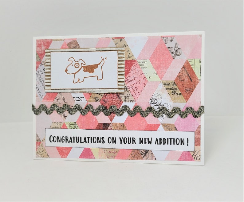 Congratulations on Your New Addition Dog Adoption Card Dog Rescue Card Dog Lover's Card Dog Card Card for Dog Lovers New Dog image 6
