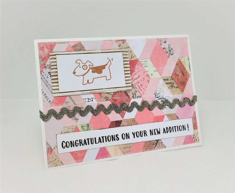 Congratulations on Your New Addition Dog Adoption Card Dog Rescue Card Dog Lover's Card Dog Card Card for Dog Lovers New Dog image 8